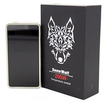 package and the Snow Wolf 200W Variable Box Mod
