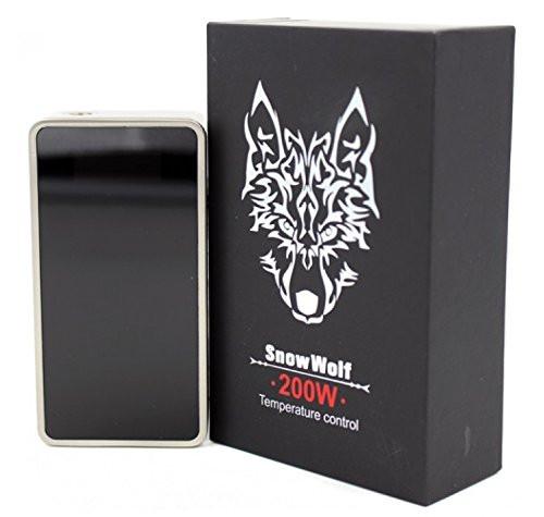 Snow Wolf 200W Variable Box Mod with Temperature Control Vapin' Gorilla Snow Wolf 200W Variable Box Mod with Temperature Control Vapin' Gorilla