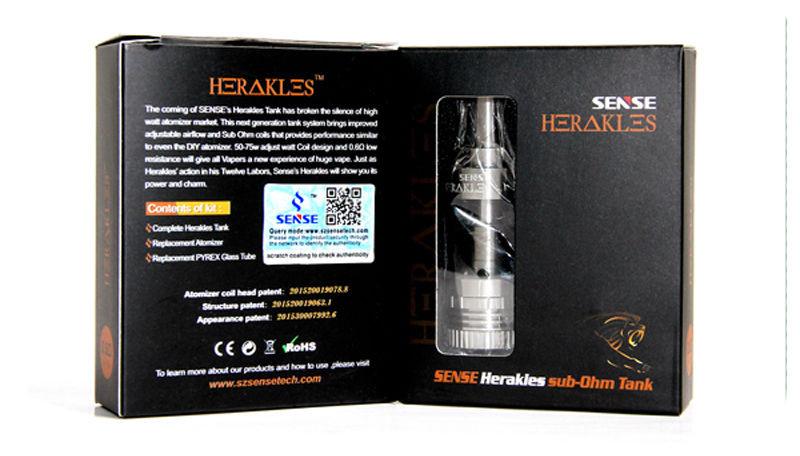 Herakles Sub Ohm Tank by Sense Tech Vapin' Gorilla Herakles Sub Ohm Tank by Sense Tech Vapin' Gorilla