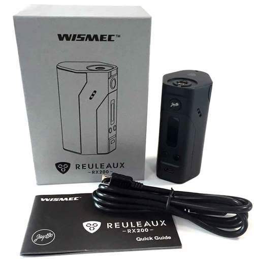 Wismec Reuleaux RX200 Box Mod Vapin' Gorilla Wismec Reuleaux RX200 Box Mod Vapin' Gorilla