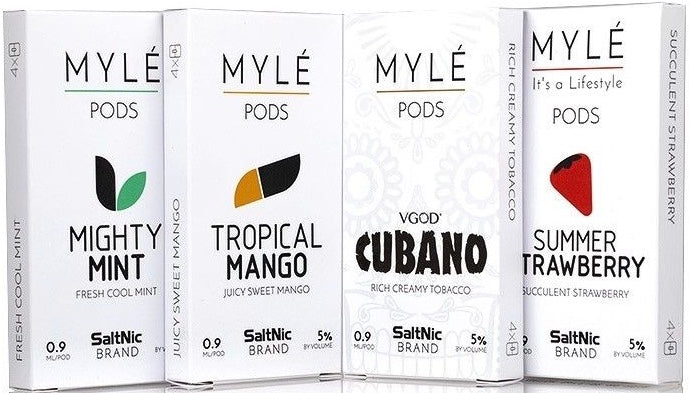 myle vape pods Mylé Replacement Coil Resistance & Bottle Size:MTL Coil - 1.2Ω - 2mL Caribbean Punch - BSX voopoo pod best pod vape uk