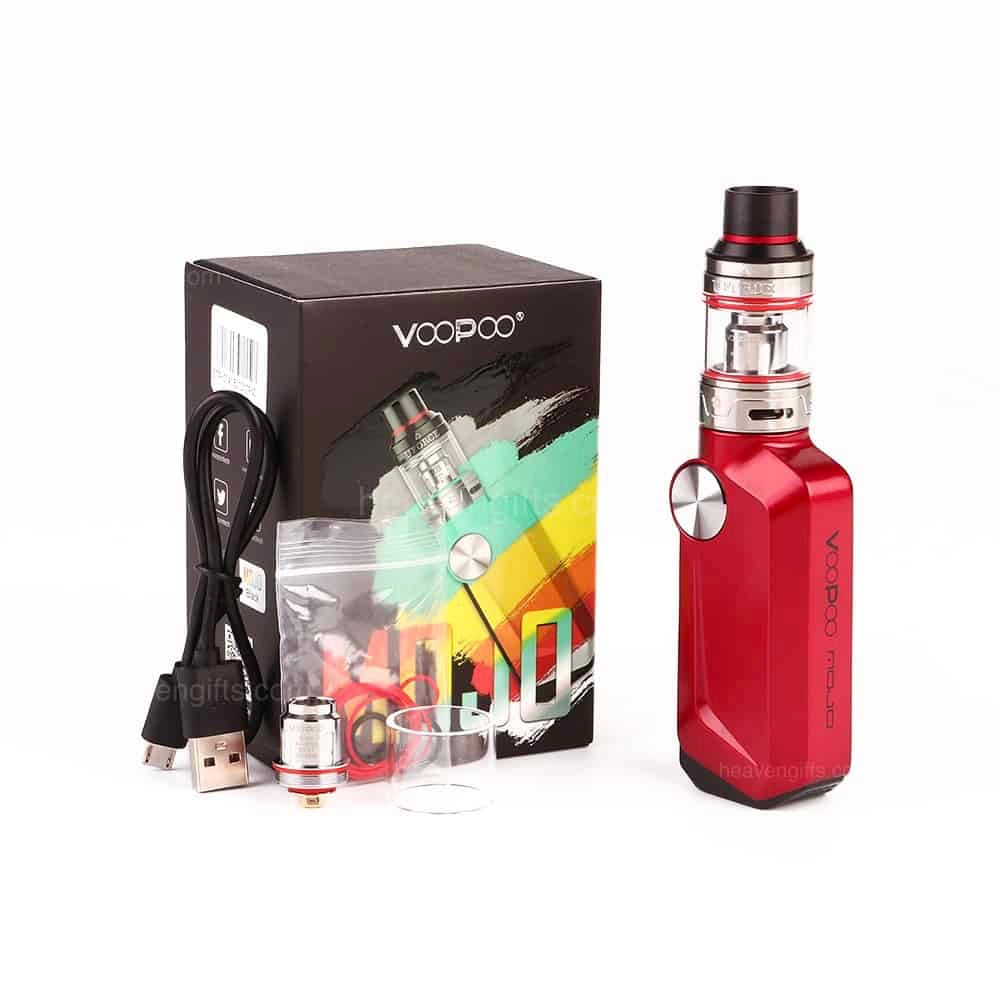 VooPoo MOJO 88W Box Mod UFORCE Sub-Ohm Tank Starter Kit Vapin' Gorilla VooPoo MOJO 88W Box Mod UFORCE Sub-Ohm Tank Starter Kit Vapin' Gorilla