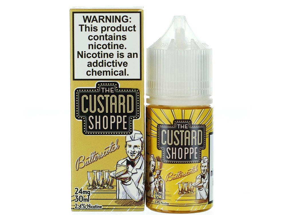 The Custard Shoppe Salt Butterscotch 30mL Vape Juice Vapor Vapin' Gorilla The Custard Shoppe Salt Butterscotch 30mL Vape Juice Vapor Vapin' Gorilla