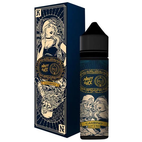 Nasty X Kilo Collaboration Gambino 60mL Vapin' Gorilla Nasty X Kilo Collaboration Gambino 60mL Vapin' Gorilla