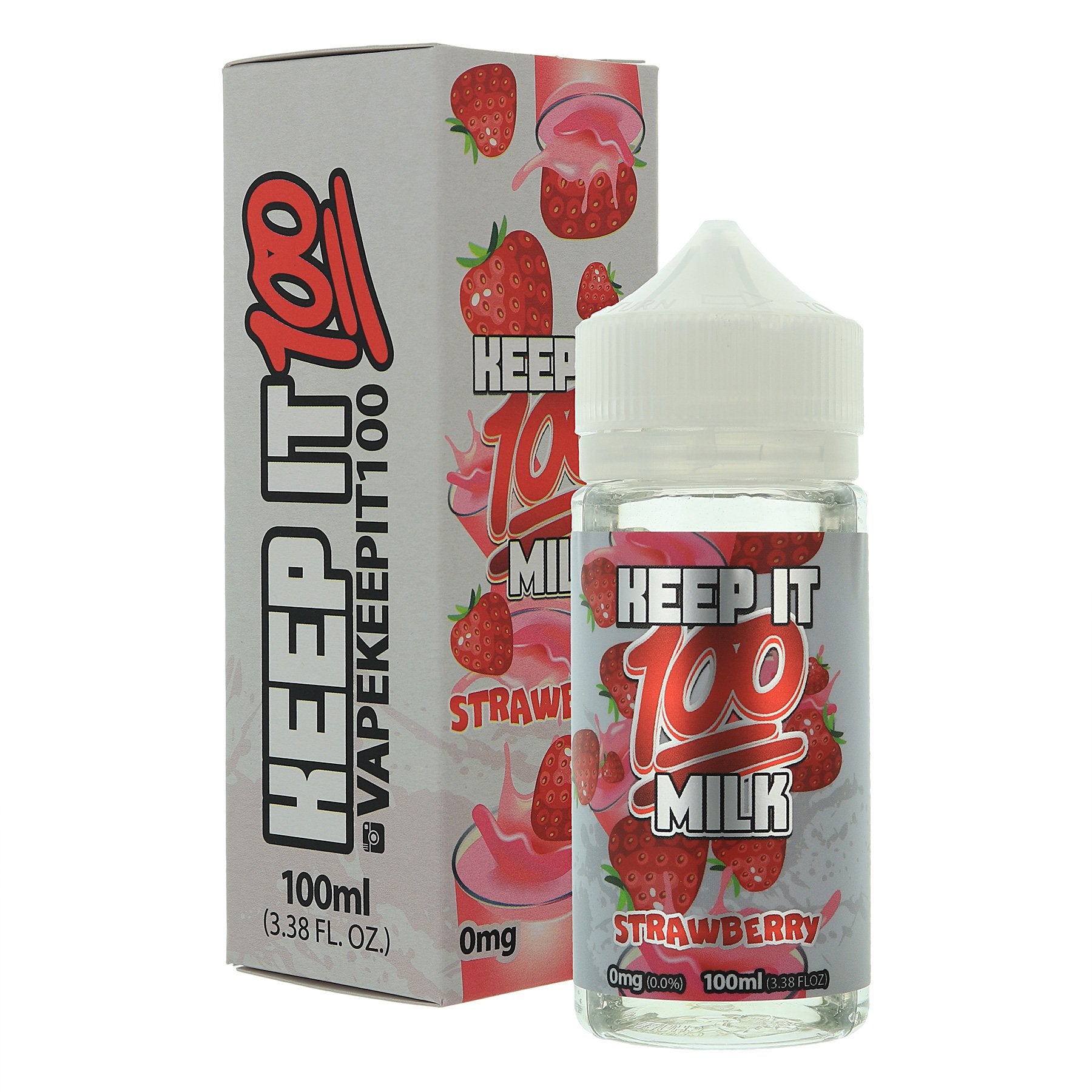 Keep it 100 Strawberry Milk 100ml Vapin' Gorilla Keep it 100 Strawberry Milk 100ml Vapin' Gorilla