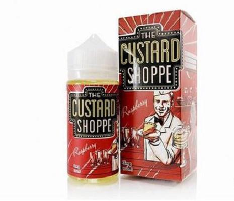 best custard vape juice The Custard Shoppe Raspberry 100ml – Vapin' Gorilla