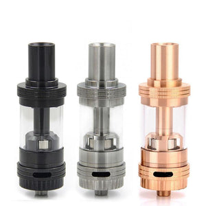 Three Uwell Crown Sub-Ohm Tanks in different colors