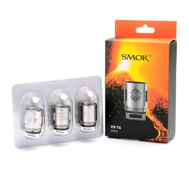 Smoktech V8-T6 Replacement Coil three pack