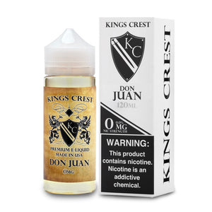 King's Crest Don Juan 120mL vape juice