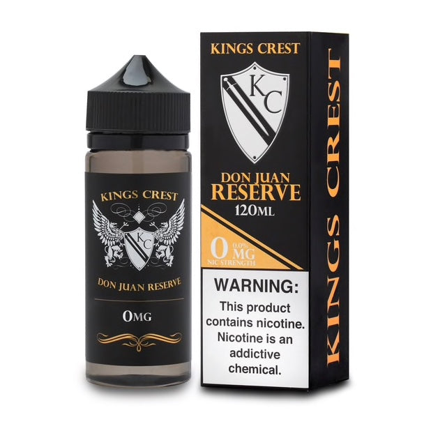 King's Crest Don Juan Reserve 120mL vape juice