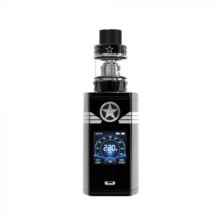 Vaptio Capt'N 220W TC Starter Kit Vapin' Gorilla Vaptio Capt'N 220W TC Starter Kit Vapin' Gorilla