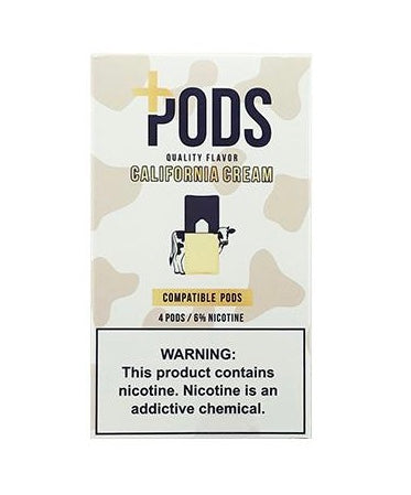 Plus Pods California Cream Compatible With Juul Vapin' Gorilla Plus Pods California Cream Compatible With Juul Vapin' Gorilla